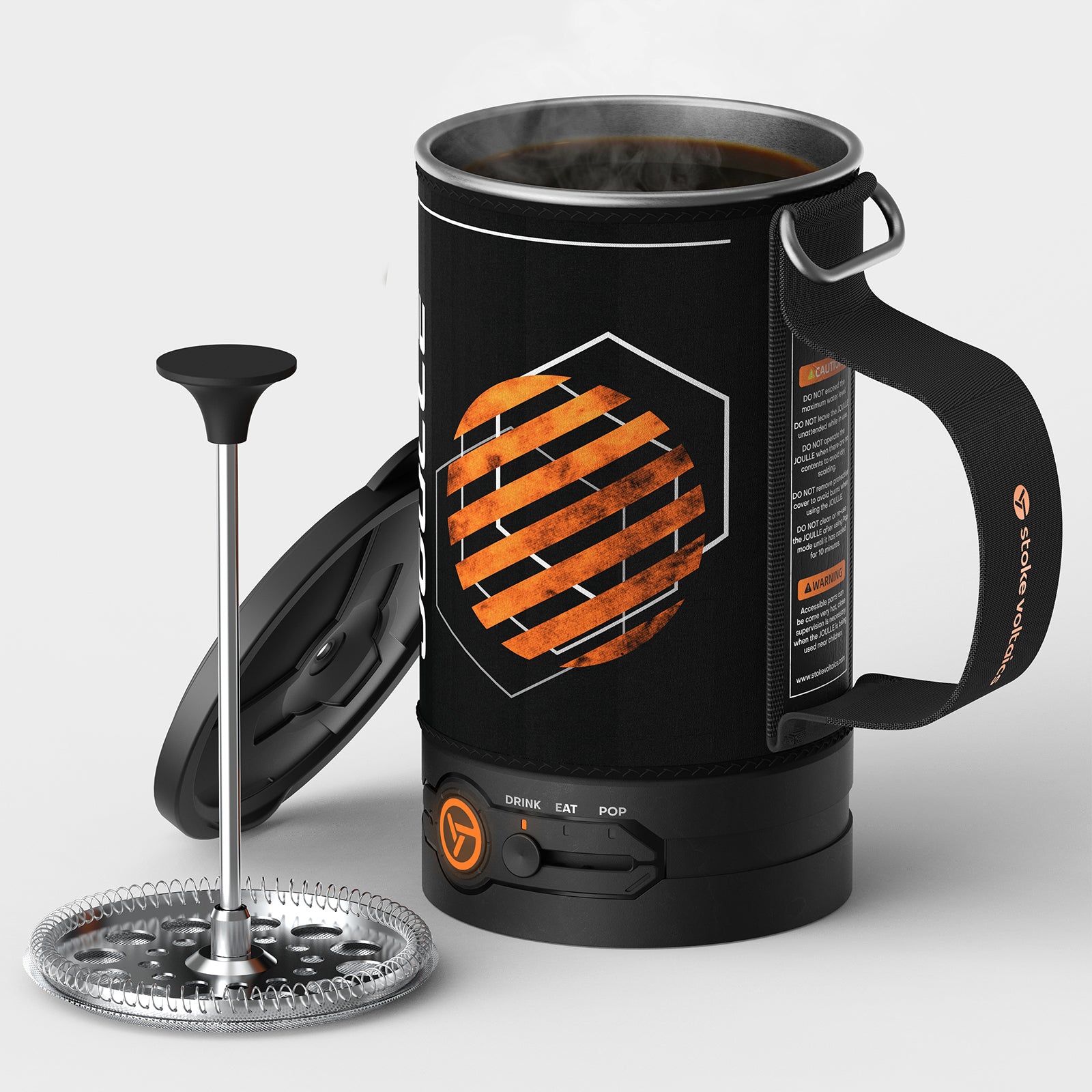 電動フレンチプレスコーヒーメーカー