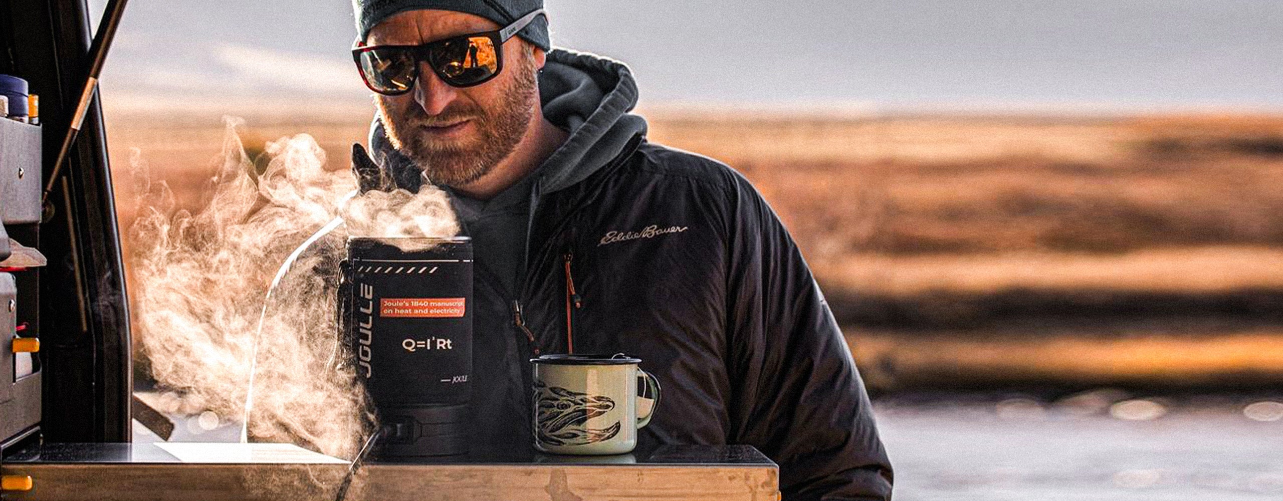 Kettle Pot Portable Electric Kettle for Camping | Stoke Voltaics