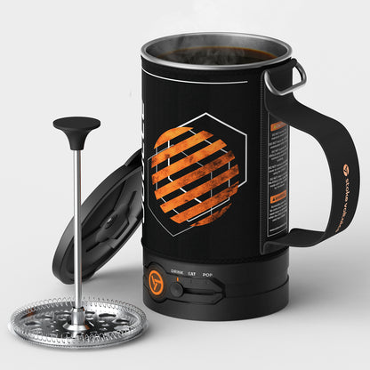 電動フレンチプレスコーヒーメーカー